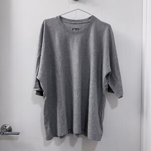 Homme Plissé Issey Miyake Minimalism Gray Release T-Shirt | Size 2 = M